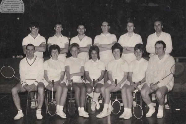 Lydbrook Memorial Hall - 1970 Badminton Club