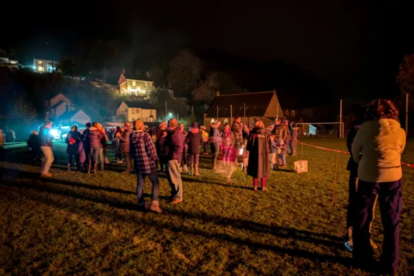 Lydbrook Memorial Hall - Our First Bonfire Night