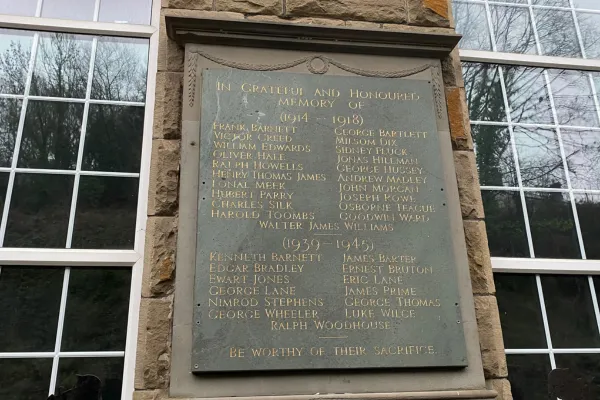 Rememberance Plaque